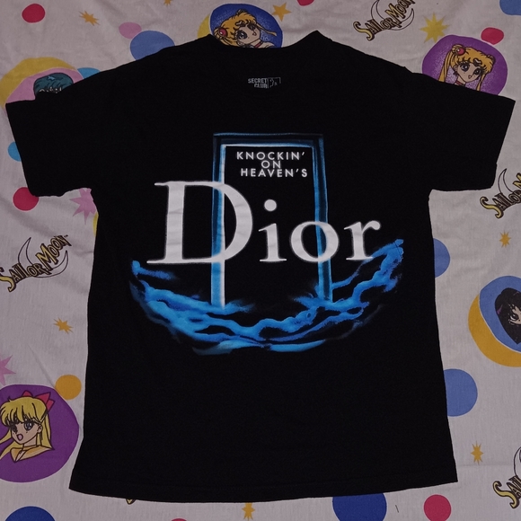 Secret Club Knockin On Heavens Dior Chinatown Market Shirt Tee CTN - Picture 2 of 5